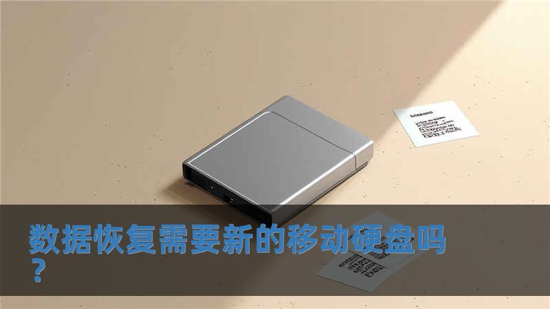 數據恢復需要新的移動硬盤嗎?